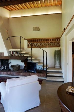 Villa Marilena : Fireplace