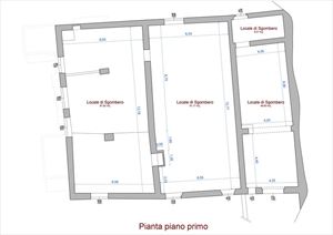 Villa Cipollini : planimetry