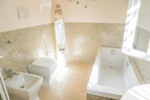Villa La Crema : Bathroom with tube