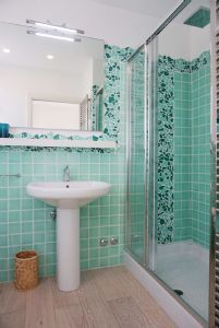 Villa Glicine : Bathroom with shower