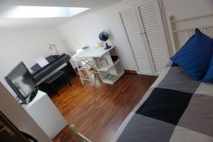 Appartamento Mirto : спальня с односпальной кроватью