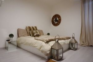 Appartamento Lauro : спальня с двуспальной кроватью
