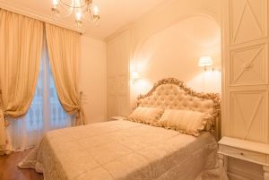 Villa Nicole : спальня с двуспальной кроватью