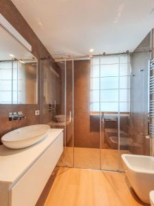 Appartamento Moscato : Bagno con doccia