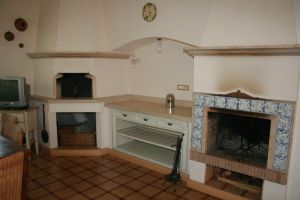 Villa Sara : Fireplace