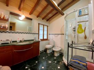 Villa Silenzio : Ванная комната с душем