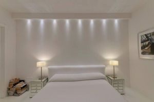 Villa Cristal : спальня с двуспальной кроватью