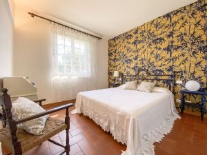 Villa Lucilla : спальня с двуспальной кроватью