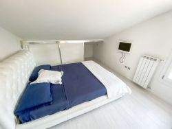 Villa Pascià : спальня с двуспальной кроватью