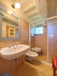 Villa Il Pomo : Bathroom with shower