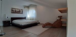 Villa Simpatica  : спальня с двуспальной кроватью