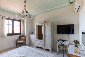 Villa Charme Toscana vista mare  : Camera matrimoniale