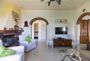 Villa Charme Toscana vista mare  : Гостиная