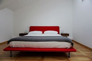 Appartamento Illy : спальня с двуспальной кроватью