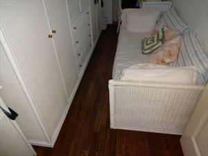 Villa Roberta  : спальня с односпальной кроватью