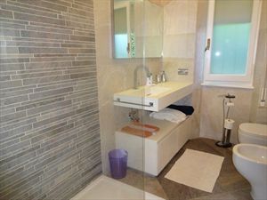 Villa degli Angeli : Bathroom with shower