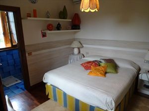 Villa del Giardino  : спальня с двуспальной кроватью