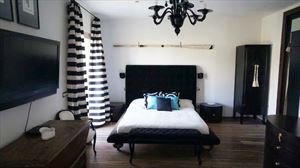 Villa Miami : спальня с двуспальной кроватью