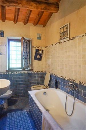 Villa Countryside Pietrasanta : Bathroom with tube