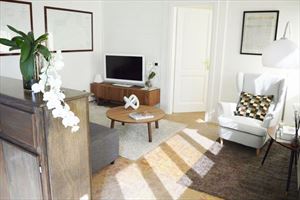 Appartamento Bianco Fiore : Гостиная