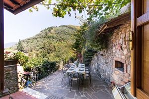 Villa Charme Toscana vista mare  : Dining room