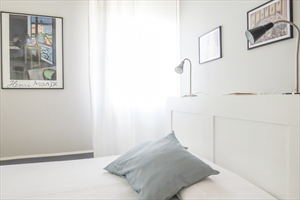 Appartamento del Lido : спальня с двуспальной кроватью