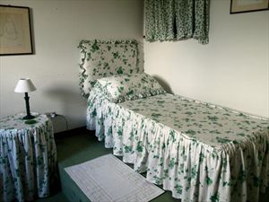 Villa dei Tigli  : спальня с двумя кроватями