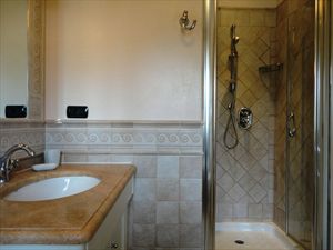 Villa Costanza : Ванная комната с ванной