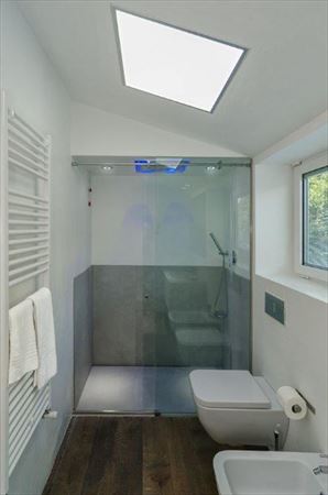 Villa Hermosa  : Bathroom with shower
