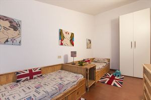 Appartamento Fortino  : спальня с двумя кроватями