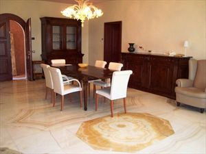 Villa Vista Mare luxury  : Dining room
