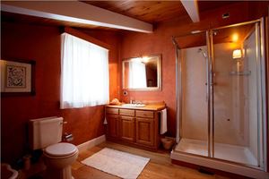 Villa Lorenza  : Bathroom with shower